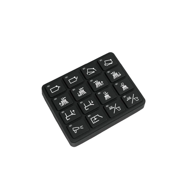 Custom CAN keypad for mobile machinery operator control