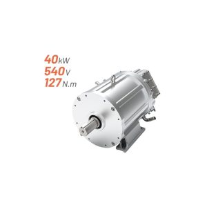 integrated 40kw electric motor powertrain with can bus for sanitation vehicles