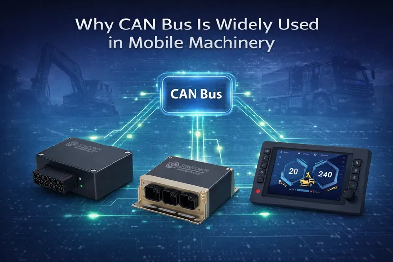 Why CAN Bus Is Widely Used in Mobile Machinery - SonnePower